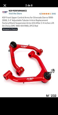 Front Upper Control Arms for Silverado & Sierra.(M'232)