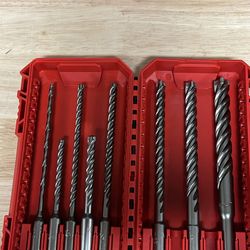 Milwaukee MX4 SDS-Plus Carbide Drill Bit Kit (8-Piece)