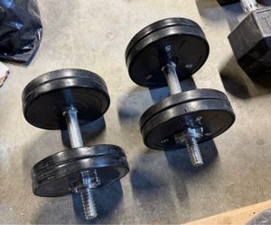 Adjustable Dumbbells weights - 20lbs
