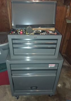 Evolv 5-Drawer Tool Center - Platinum