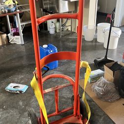 Wesco 50-series industrial drum truck. 