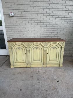 Henredon Custom Folio One 21-2702 Credenza Buffet – 58” Vintage Cabinet