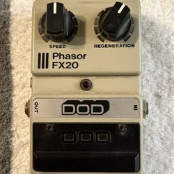 1980s DOD FX20 Phasor Guitar Pedal Phase