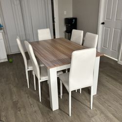 Dinning Table And Chairs