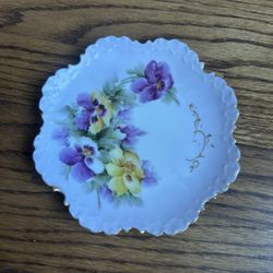Antique Rosenthal RC Monbijou Bavaria Plate Scroll Rim