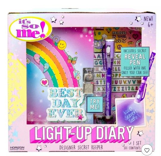 It’s So Me! Light-Up Diary – Brand New