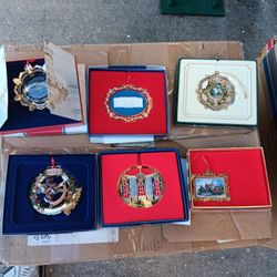 Historical Whitehouse Christmas Ornaments 