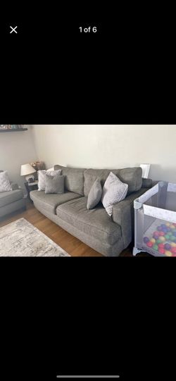 Couch and loveseat