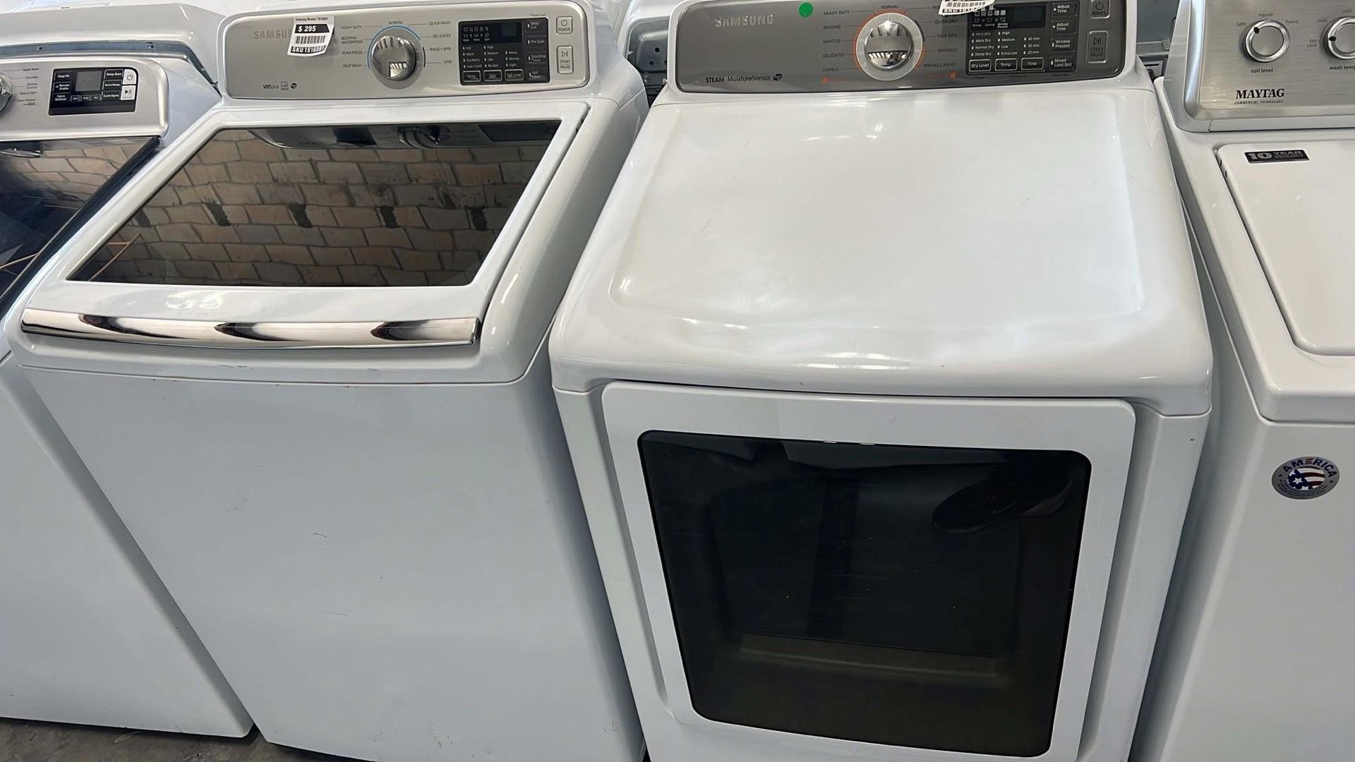 Washer and dryer