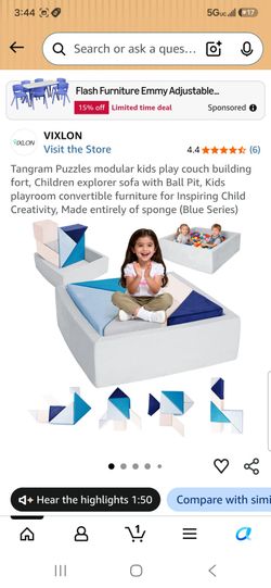 Brand New In Box Puzzles Play Couch Building Fort