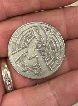 Pokémon Nintendo Lugia Collectible Silver Token Coin