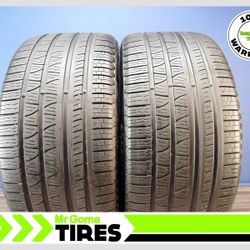 2 PIRELLI SCORPION VERDE A/S NEO ECOIMPACT  295/35R21 USED TIRES 7.0/32 TREAD * PRODUCTION  YEAR 2024 * INSTALLATION INCLUDED * 