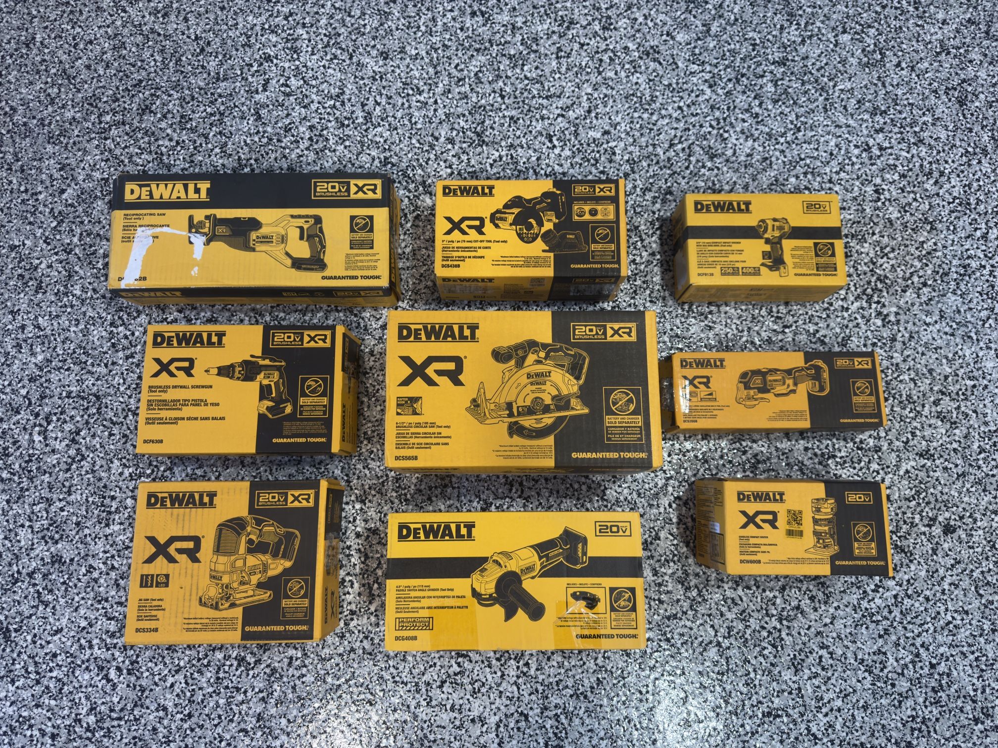 Weekend Sale! Brand New DEWALT XR 20V MAX Power Tools! Saws, Grinders, Routers & More! (Tools Only)