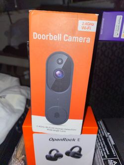 Smart Wi-Fi door camera ( night vision ) human detection