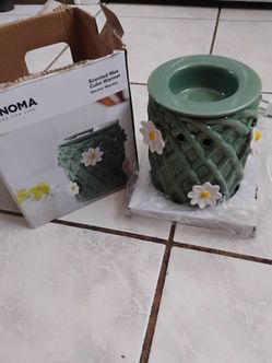 Scented wax cube warmer