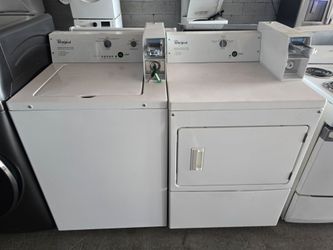Whirlpool Commercial Washer and Dryer Set