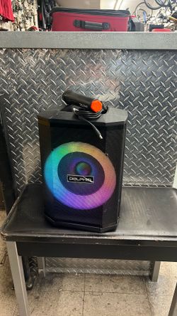 Dolphin Tilt SP-880RBT Portable Bluetooth Speaker w/ Microphone