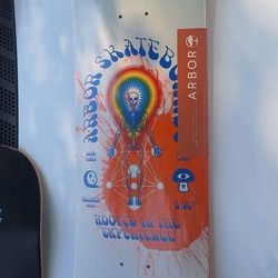 Arbor Skateboard Deck Whiskey Series 8.50