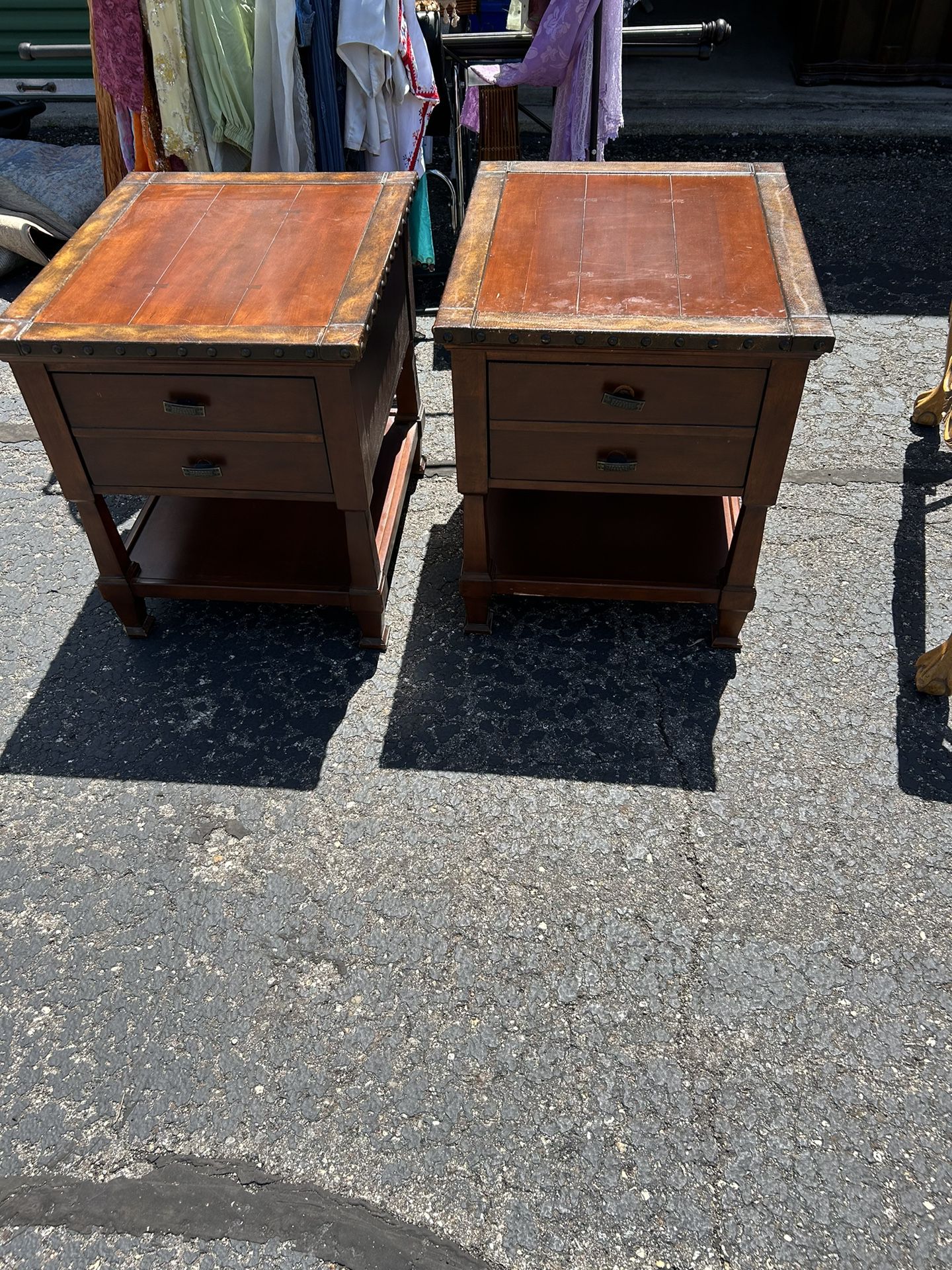 2 Matching Night Stands That Were Very Expensive 
