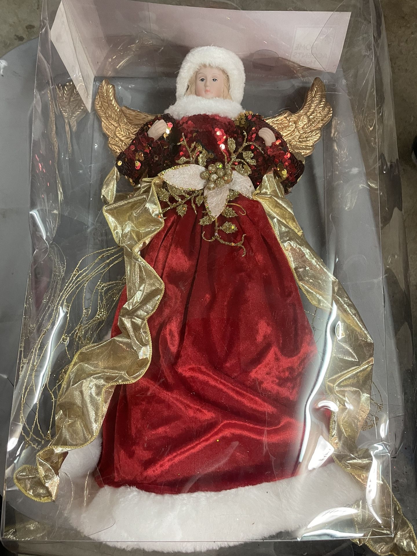 18” Angel Christmas Tree Topper
