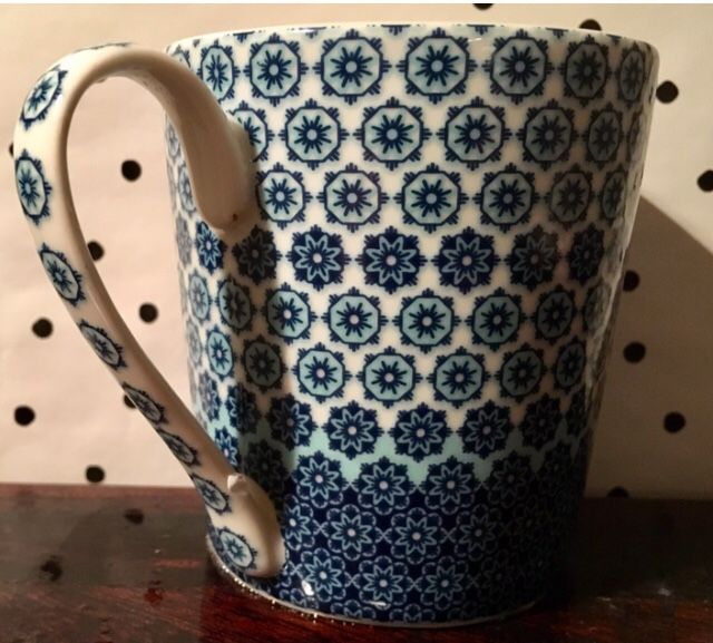 Denby England monsoon floral mug teacup