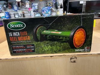 Scotts 16 Inch Elite Reel Mower Brand New In Box Selling For $99‼️