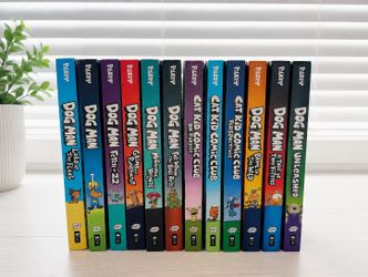 Dog Man Hardcover Book Set (13 Books)