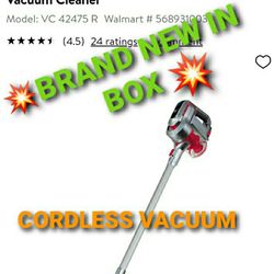 Kalorik cordless Vacuum