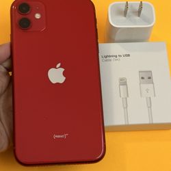 IPhone 11 (64gb) Red UNLOCKED, Excellent Condition 