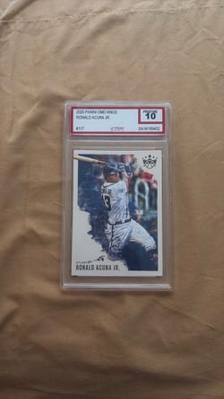 Ronald Acuna 2020 panini dmd kings graded