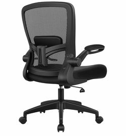 FelixKing Office Chair, Ergonomic Desk Chair Breathable Mesh Chairs with Adjustable High Back Lumbar Support Flip-up Armrests, Executive Rolling Swive
