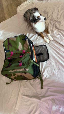 Dog carrier backpack, travel carrier