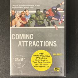 Best Buy Coming Attractions, Volume 1 (DVD, 2003) New Sealed