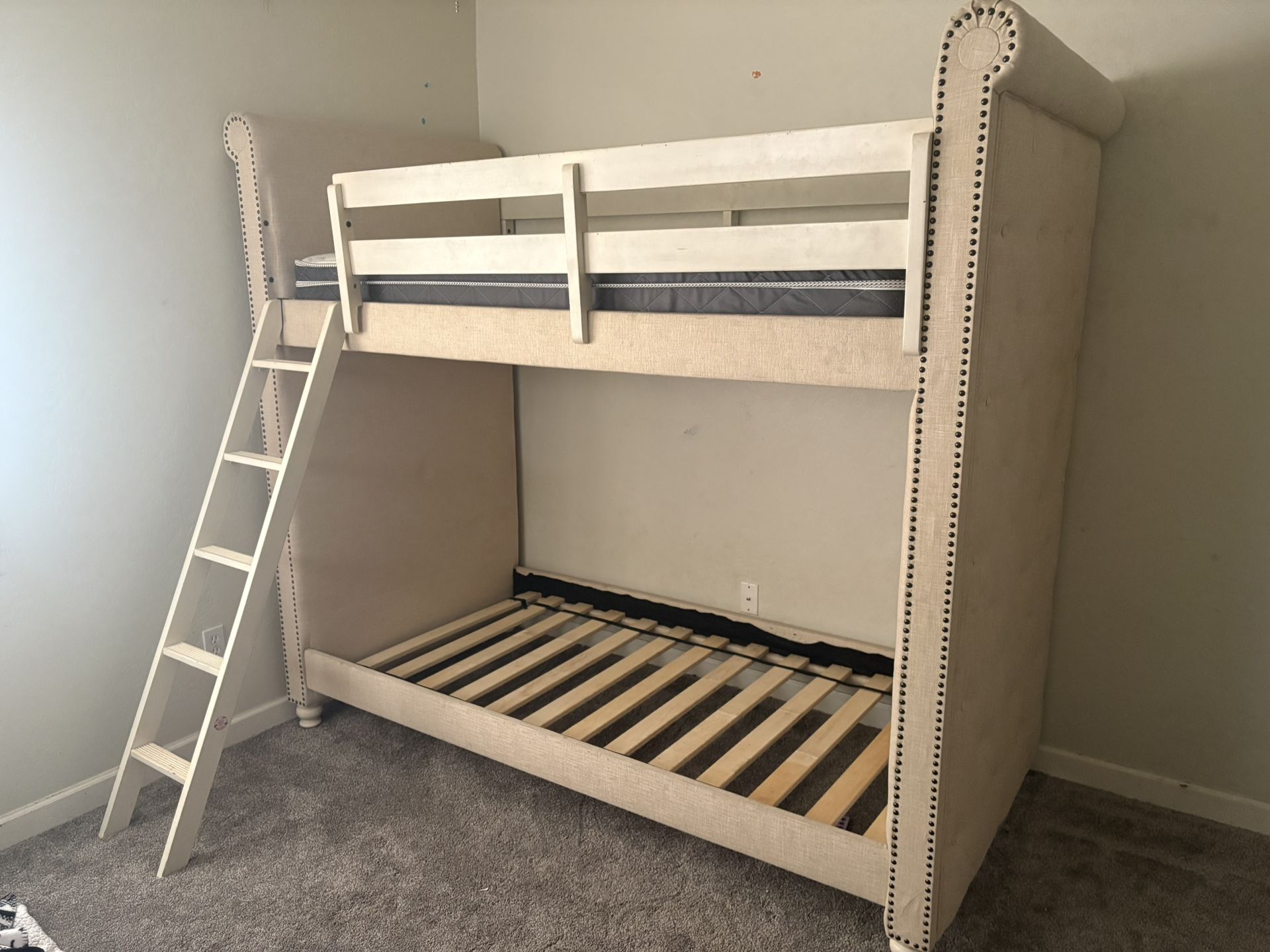 Twin Wood Bunk Bed