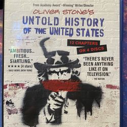 RARE - Oliver Stone’s Untold History Of The United States - Complete Blu-ray 4 Discs