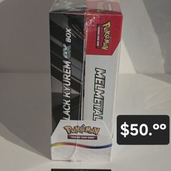 Pokemon Cards Black Kyurem ex/ Melmetal ex 2 Box Combo 