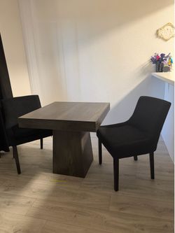 Table and chairs