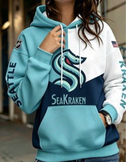 Woman’s Seattle Kraken poly hoodies ****READ BELOW