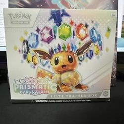 Pokemon Prismatic Evolutions Elite Trainer Box In Hand✅
