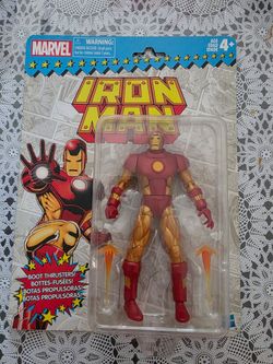 Marvel Legends Vintage Retro Iron Man New Action Figure
