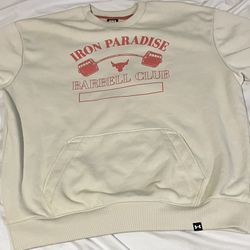  Project Rock Iron Paradise Barbell Club Sweatshirt
