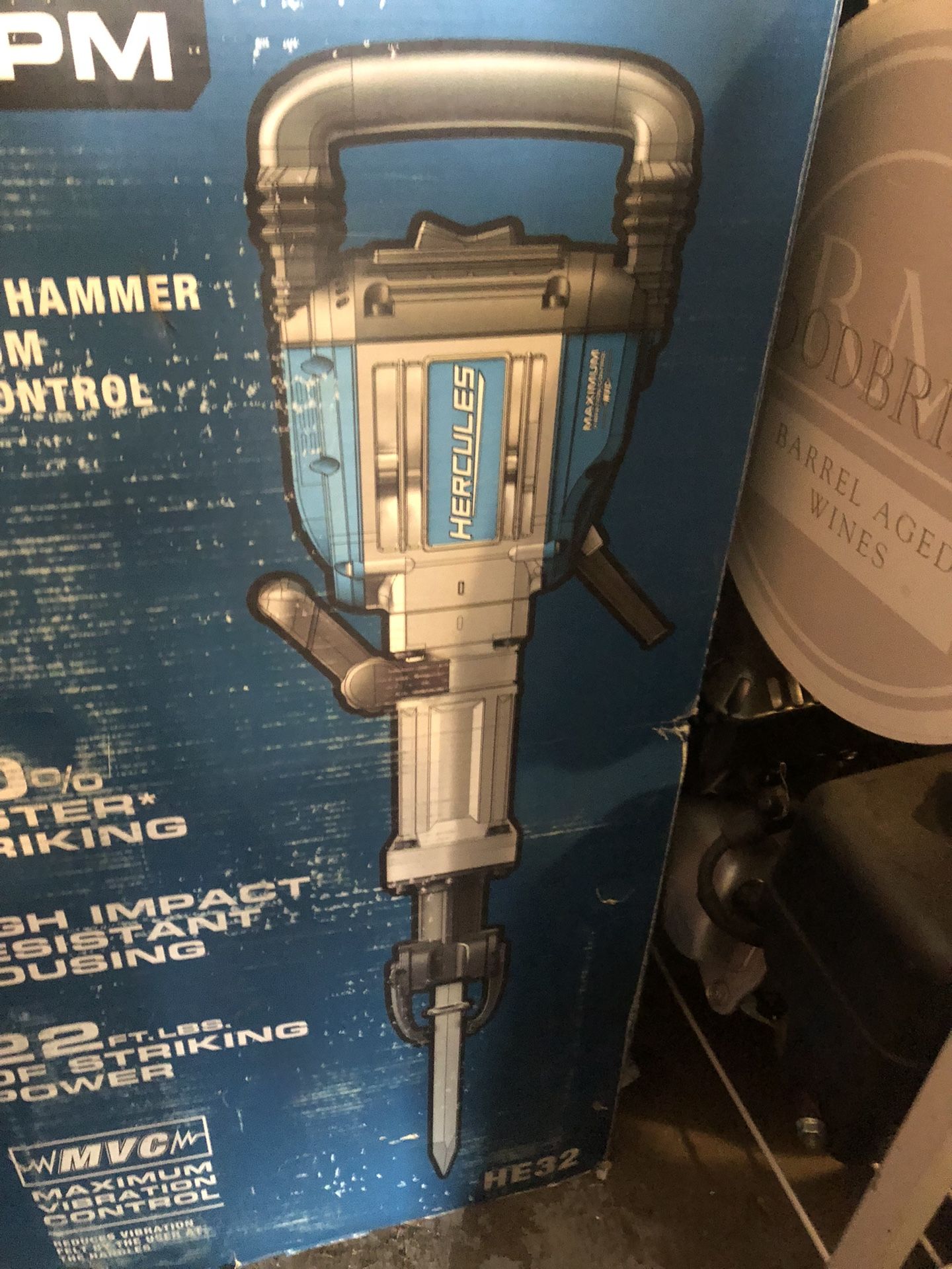15amp Demolición Hammer