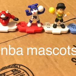 kinder nba mascot collection 