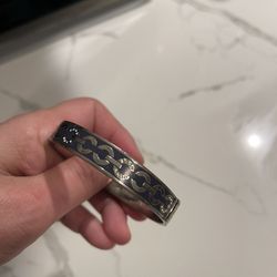 Coach Crystal Bangle Bracelet 