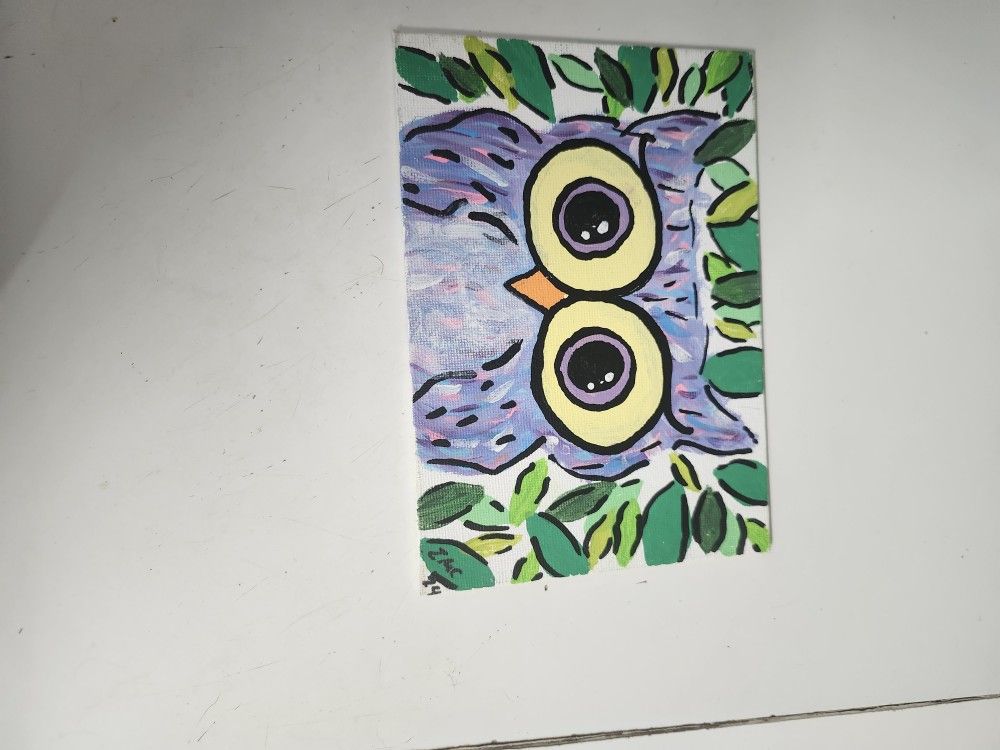 Owl Painting
