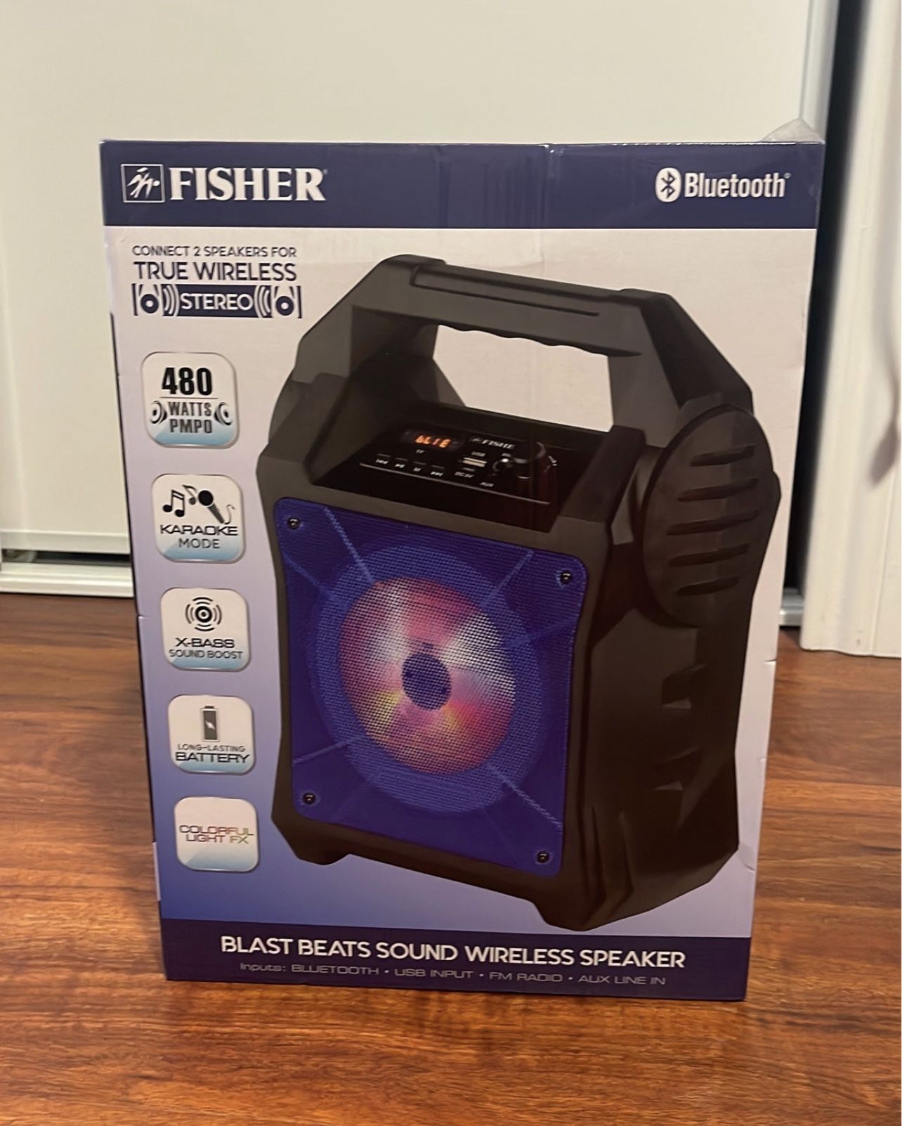 Fisher Bluetooth Speaker