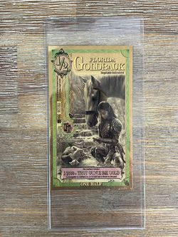 2025 Florida 1/2 Goldback note