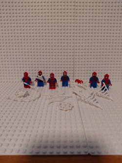 Lot #1 Lego Spiderman Minifigures with accessories