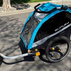 Burley D’Lite X 2 Seat Trailer And Stroller $850 Brand New Original Owner