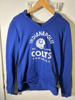 Vintage Indianapolis Colts Football Hoodie Fanatics Size M Womens